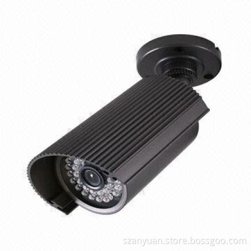 1/3-inch CCD CCTV Water-resistant Camera with 48dB S/N Ratio and 40m IR Distance